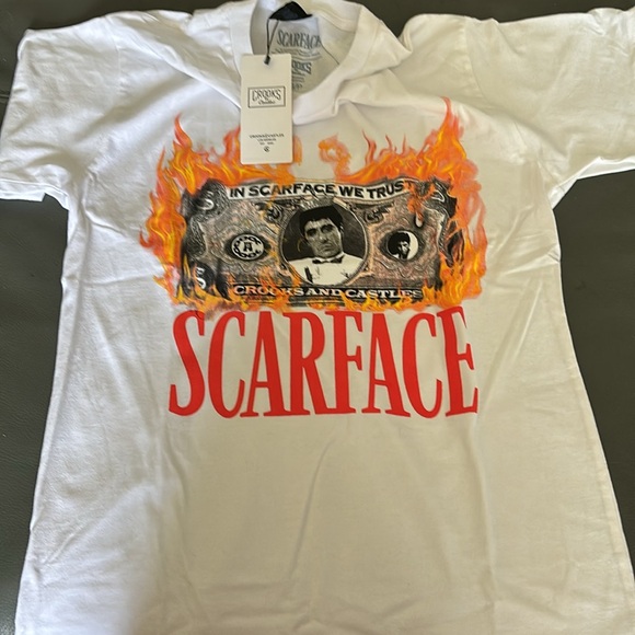 Bnwt scarface colab with crooks and castles t shirt - Picture 4 of 4
